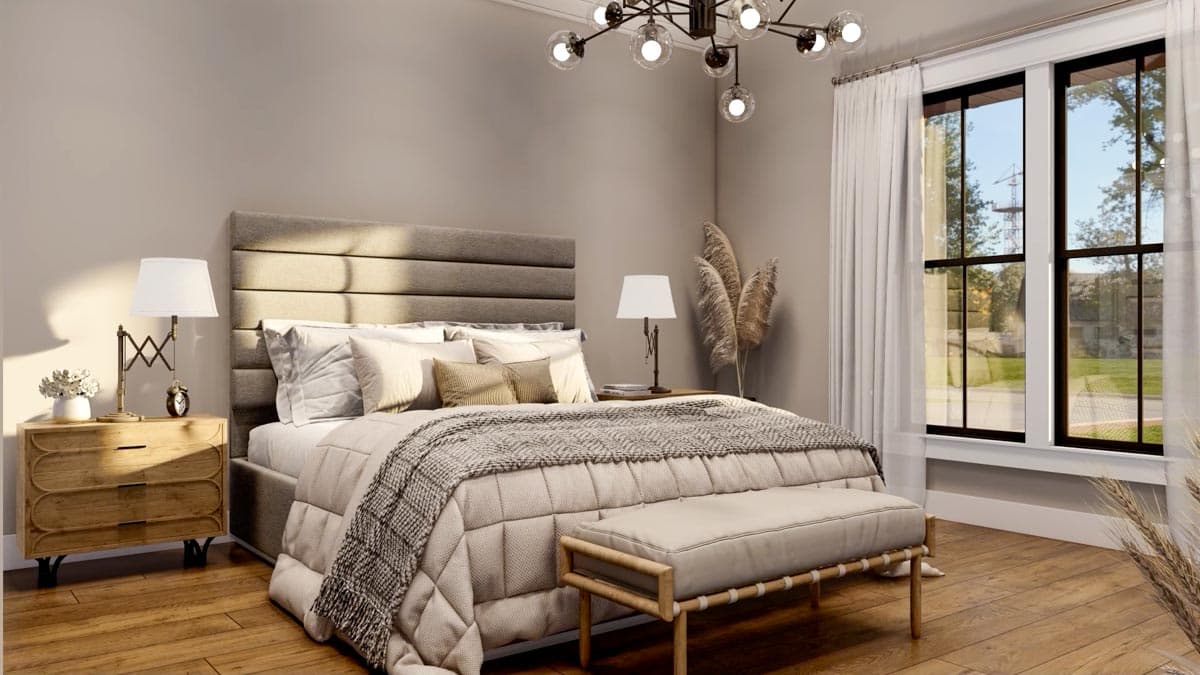 Plan 56526SM: 4-Bed Modern Farmhouse Plan with Split Bedroom Floor Plan - Image #24 - Cottage, Country, Craftsman, Farmhouse, Modern Farmhouse, New American, Traditional