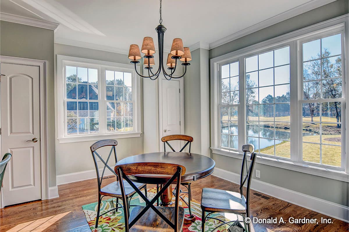 Plan 444338GDN: 3 Bed House Plan with Old World Charm and a 2-Story Great Room - Image #7 - Colonial, European, French Country, Southern, Traditional