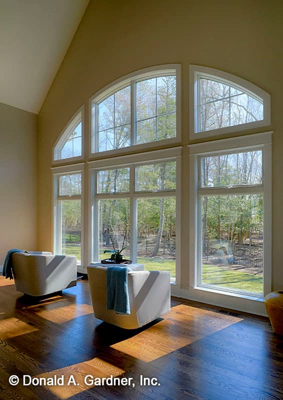 Plan 444354GDN: 3200 Square Foot One-Story Craftsman House Plan Designed for Rear Views - Image #13 - Country, Craftsman, Ranch