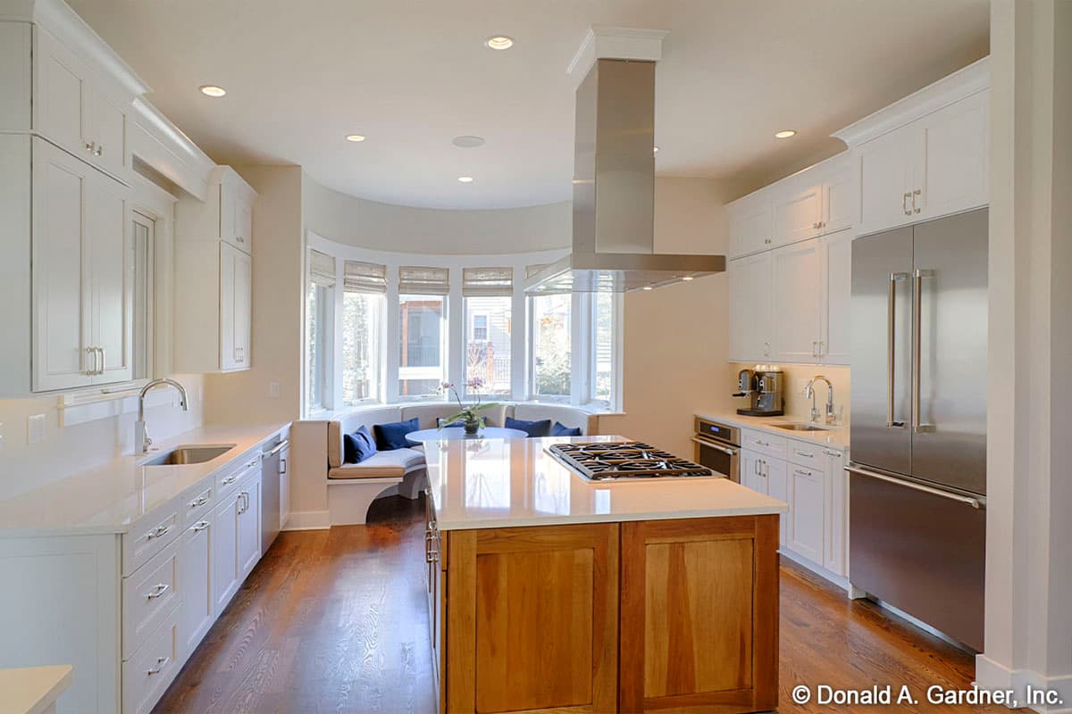 Plan 444354GDN: 3200 Square Foot One-Story Craftsman House Plan Designed for Rear Views - Image #17 - Country, Craftsman, Ranch