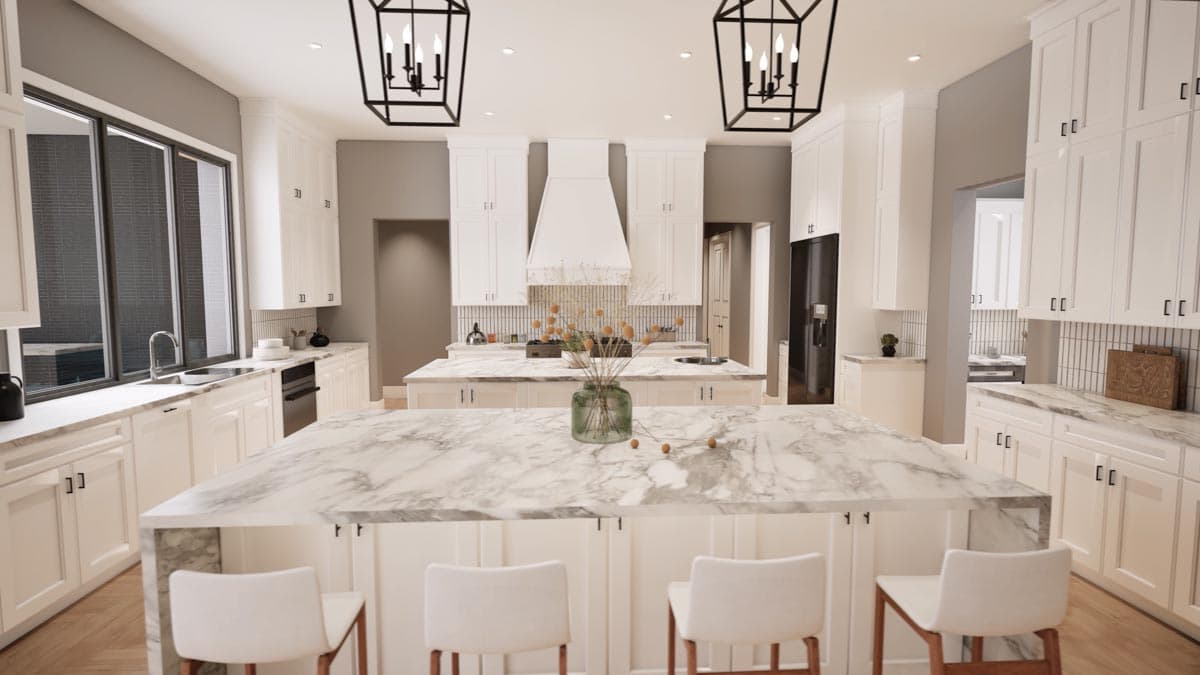 Plan 915051CHP: Exclusive Hill Country House Plan with Study and Large Covered Porch - 3680 Sq Ft - Image #16 - Country, Farmhouse, Hill Country, Modern Farmhouse, New American