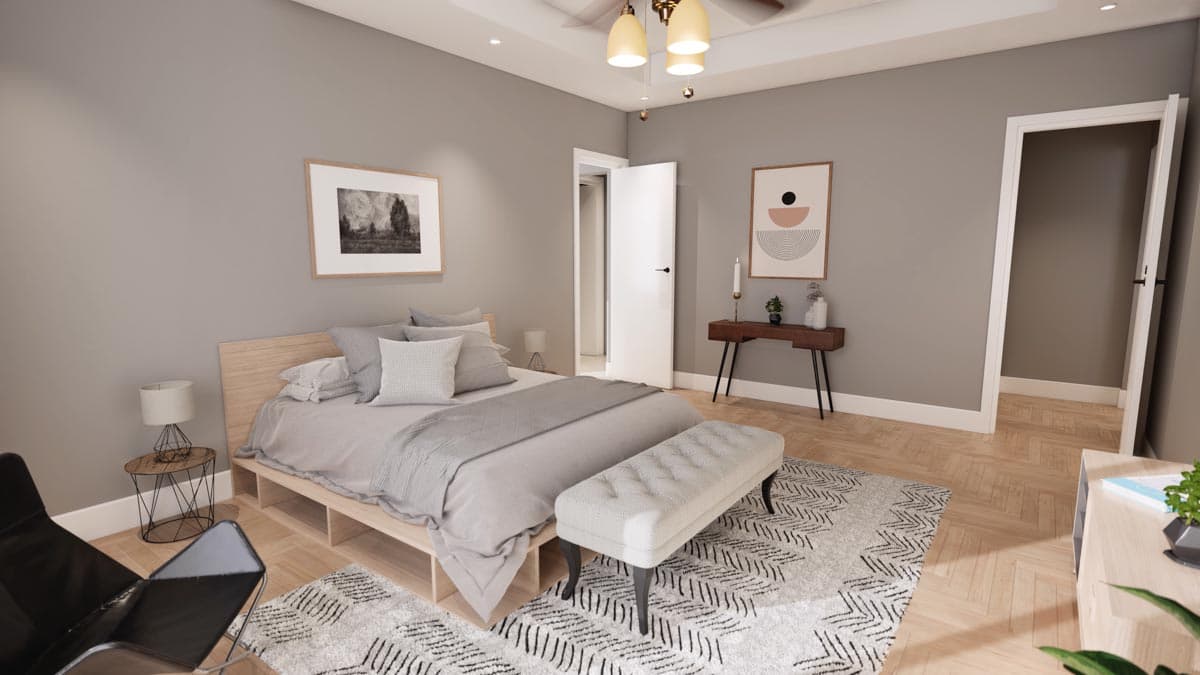 Plan 915051CHP: Exclusive Hill Country House Plan with Study and Large Covered Porch - 3680 Sq Ft - Image #23 - Country, Farmhouse, Hill Country, Modern Farmhouse, New American