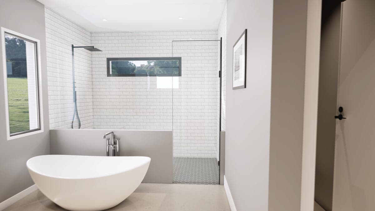 Plan 915051CHP: Exclusive Hill Country House Plan with Study and Large Covered Porch - 3680 Sq Ft - Image #24 - Country, Farmhouse, Hill Country, Modern Farmhouse, New American