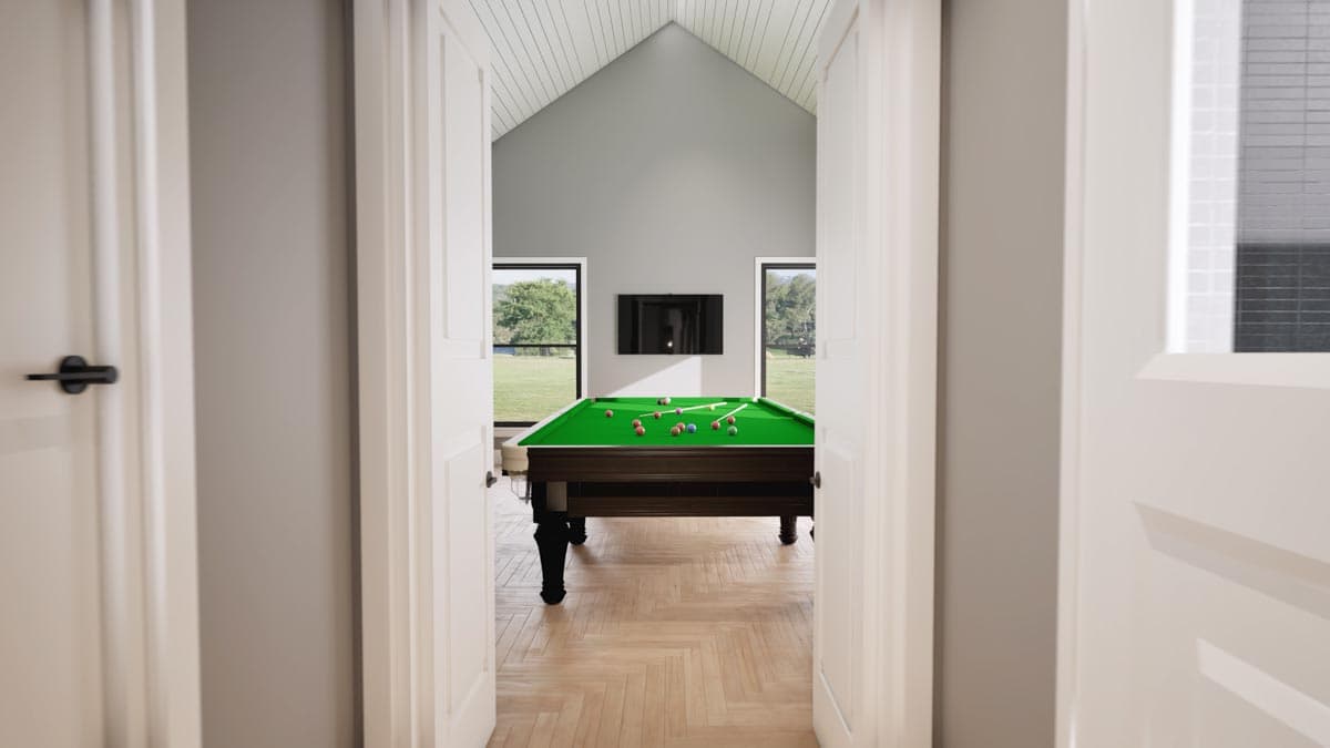 Plan 915051CHP: Exclusive Hill Country House Plan with Study and Large Covered Porch - 3680 Sq Ft - Image #33 - Country, Farmhouse, Hill Country, Modern Farmhouse, New American