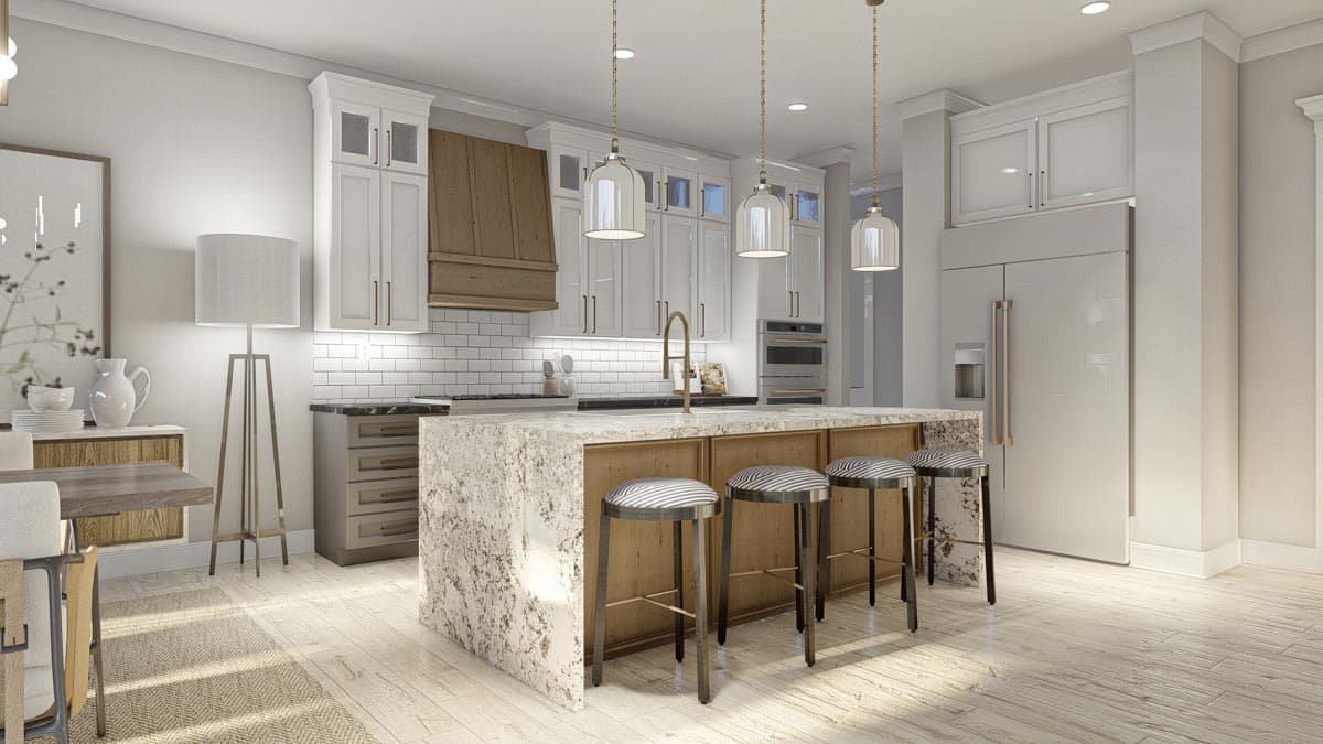 Plan 623132DJ: 5 Bed 1.5 Story House Plan with Hidden Fun Room Upstairs - Image #10 - Country, New American, Traditional