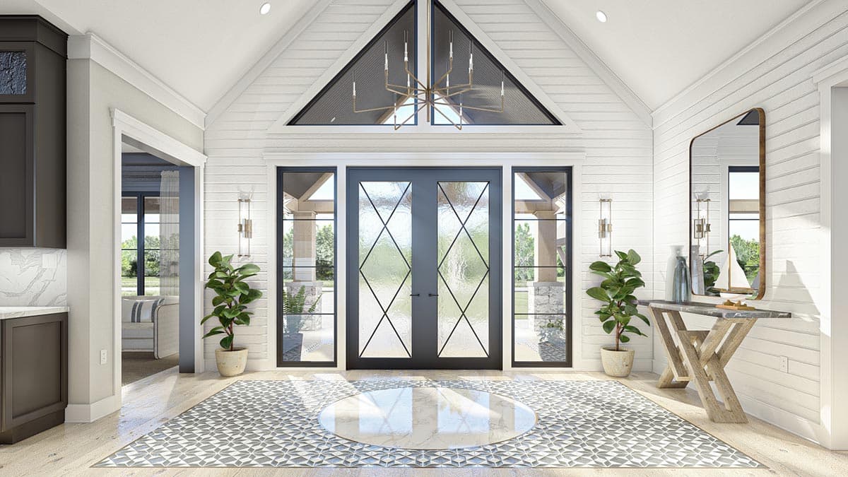 Plan 623134DJ: Multi-Generational One-Story Lake House Plan with Main Floor Suite with Second Kitchen - Image #8 - Coastal, Country, Craftsman, Mountain, New American, Ranch, Rustic, Traditional