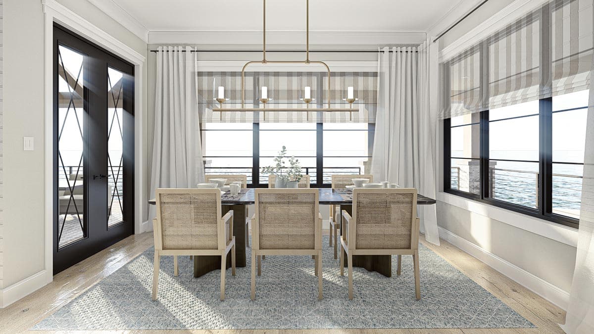 Plan 623134DJ: Multi-Generational One-Story Lake House Plan with Main Floor Suite with Second Kitchen - Image #13 - Coastal, Country, Craftsman, Mountain, New American, Ranch, Rustic, Traditional