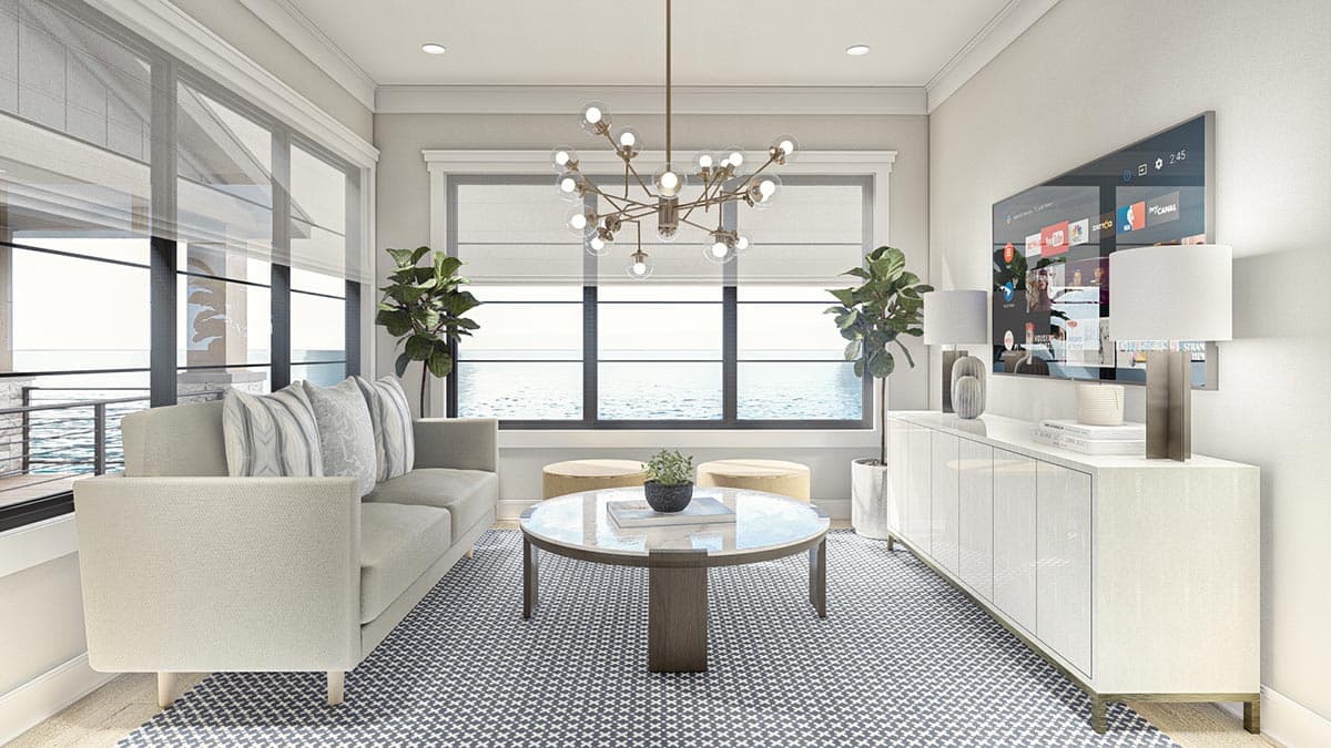 Plan 623134DJ: Multi-Generational One-Story Lake House Plan with Main Floor Suite with Second Kitchen - Image #14 - Coastal, Country, Craftsman, Mountain, New American, Ranch, Rustic, Traditional