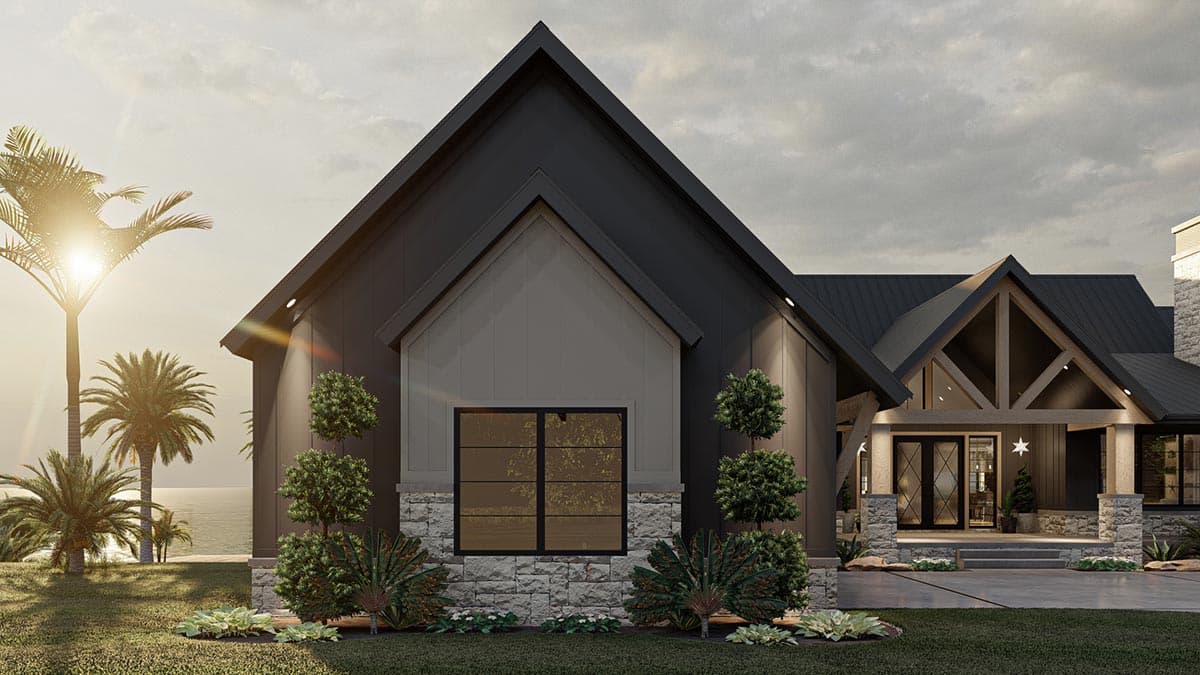 Plan 623134DJ: Multi-Generational One-Story Lake House Plan with Main Floor Suite with Second Kitchen - Image #24 - Coastal, Country, Craftsman, Mountain, New American, Ranch, Rustic, Traditional