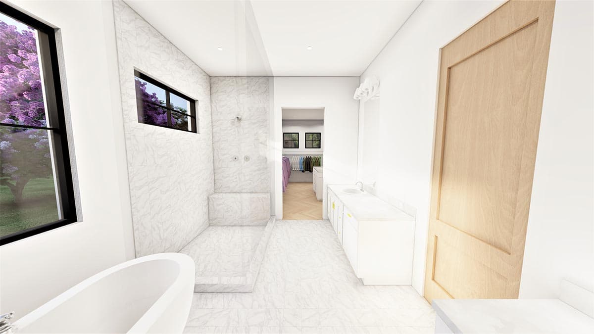 Plan 490051NAH: Two-story Colonial House Plan with Master On Main and 2-Story Great Room - Image #10 - Country, Southern, Southern Traditional, Traditional