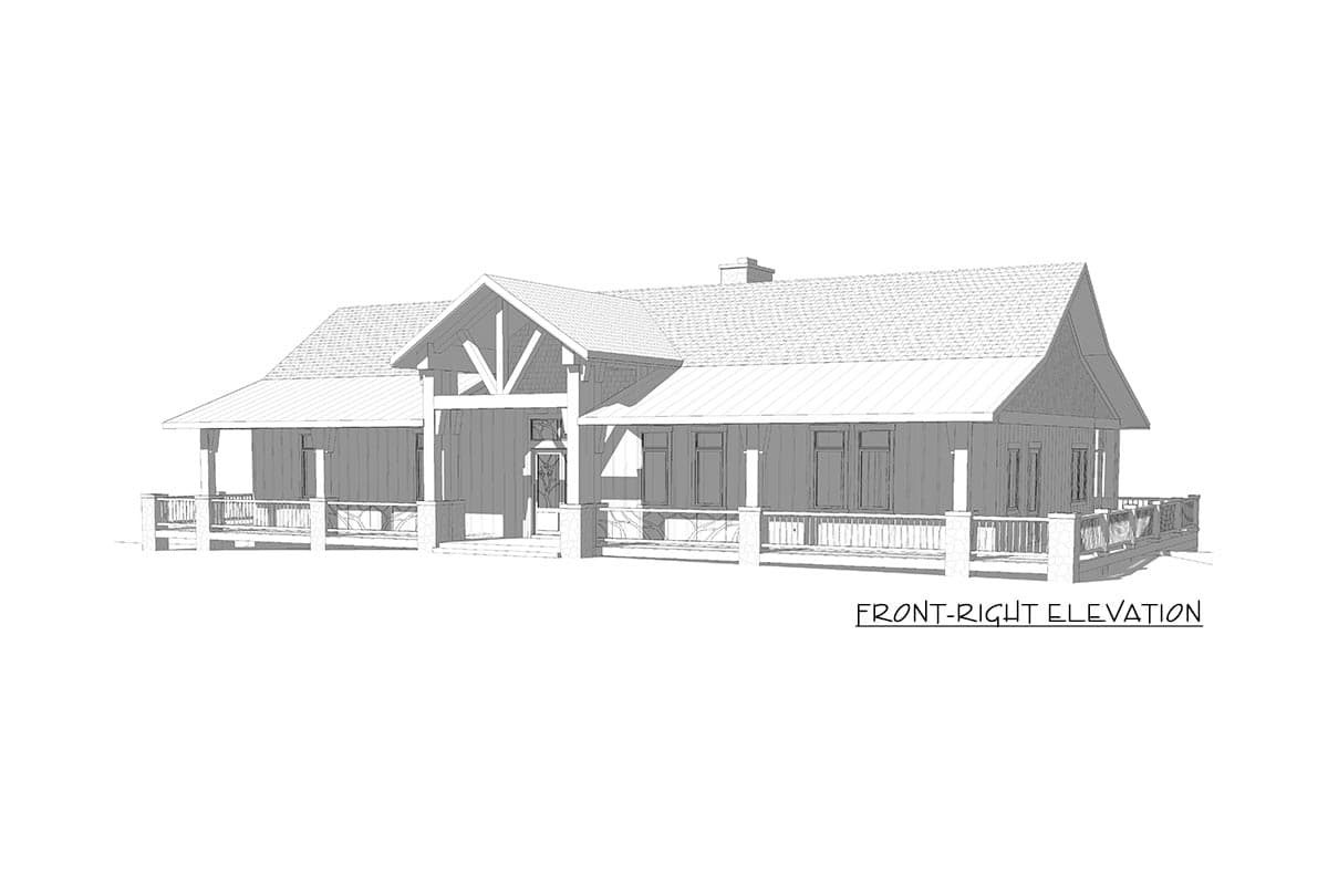 Plan 871024JEN: Mountain Home Plan with Finished Basement and Wraparound Porch - Image #22 - Cottage, Country, Mountain, Northwest