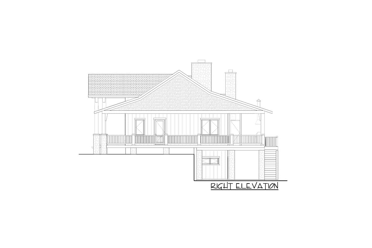Plan 871024JEN: Mountain Home Plan with Finished Basement and Wraparound Porch - Image #28 - Cottage, Country, Mountain, Northwest