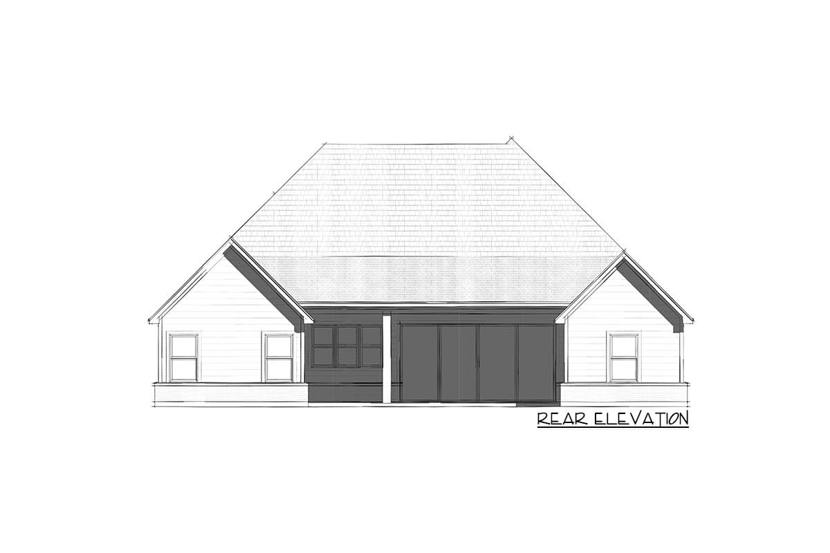 Plan 818026JSS: New American Craftsman Plan with Split-bedroom Layout - Image #4 - Country, Craftsman, New American, Ranch