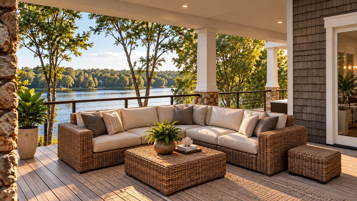 Plan 871026JEN: Waterfront Craftsman Plan with Stacked Rear Porches - Image #9 - Coastal, Country, Craftsman, Mountain, Northwest, Traditional, Vacation