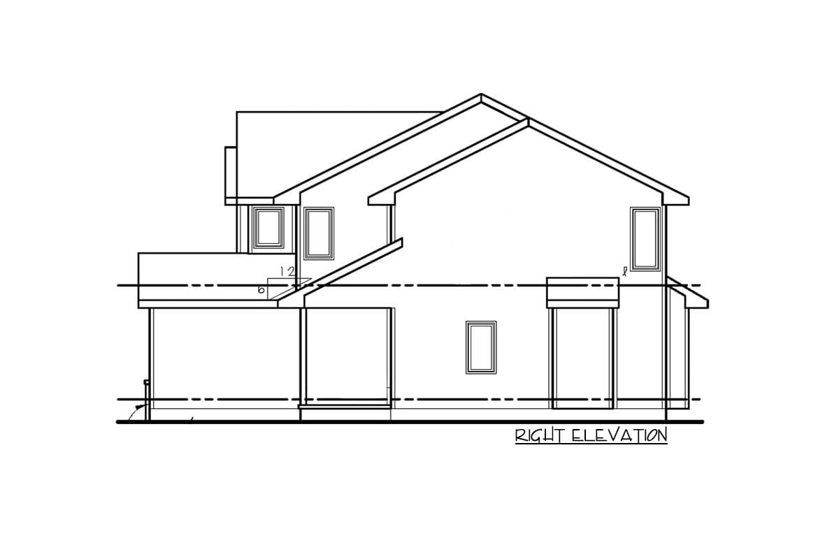 Plan 42426DB: Two Family Home Plan with Matching 1418 Square Foot Units - Image #4 - Traditional