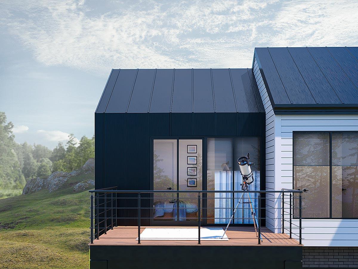 Plan 81715AB: Contemporary New American Home Plan with Flex Room and Two Master Suites - Image #4 - Contemporary, Mountain, New American, Northwest, Transitional