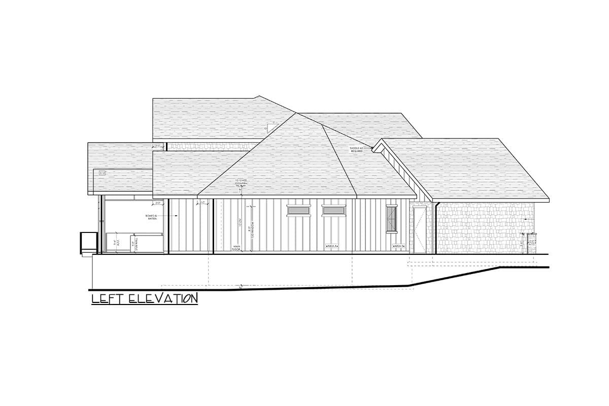 Plan 81718AB: New American Farmhouse Plan Under 2700 Square Feet with Walkout Basement - Image #8 - Contemporary, Country, Modern Farmhouse, New American, Transitional