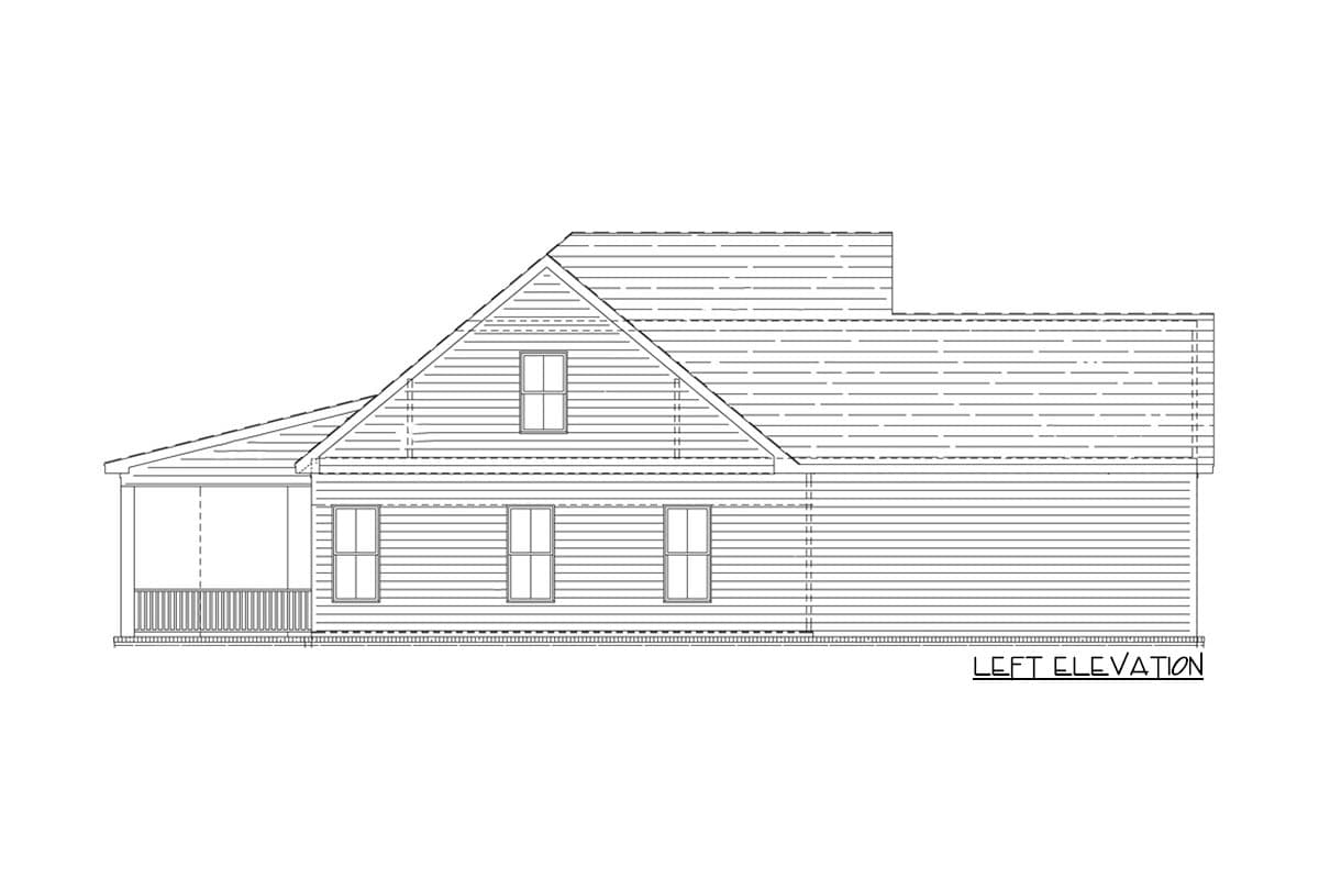 Plan 12087JL: Single-Story 3-Bed Country House Plan with Formal Dining or Home Office - Image #6 - Cottage, Country, Craftsman, New American, Ranch, Traditional