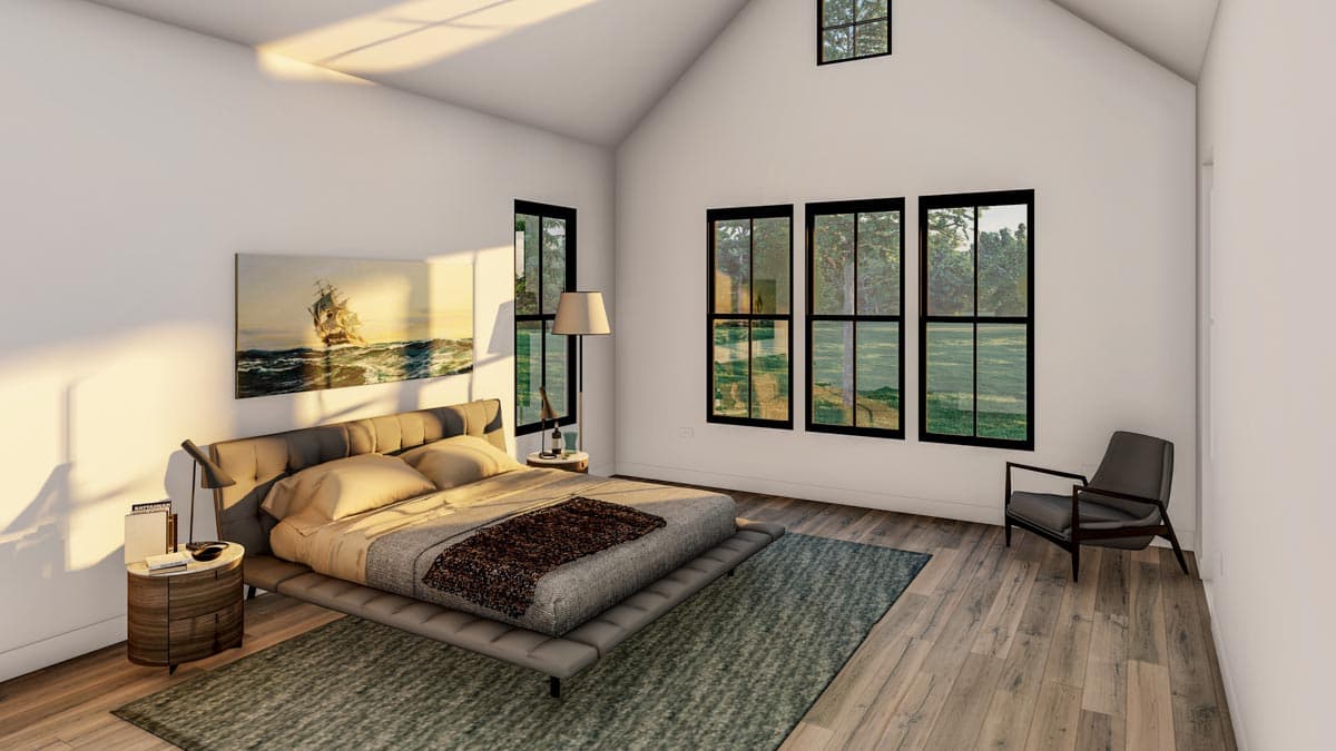 Plan 500083VV: Exclusive Modern Farmhouse Plan with Home Office above Garage - Image #14 - Country, Farmhouse, Modern Farmhouse, New American, Traditional