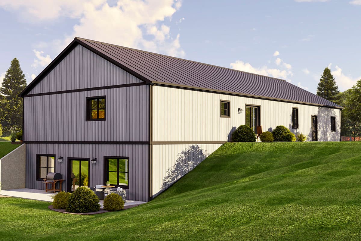 Plan 135186GRA: Rustic Ranch Plan with Walkout Basement and Home Theater - Image #4 - Mountain, Ranch, Rustic