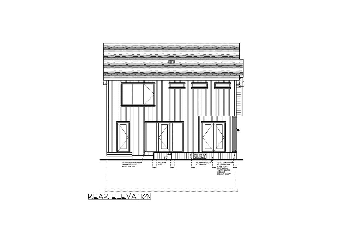 Plan 81723AB: Multi-Generational Modern Farmhouse with Lower-level Apartment - 3130 Sq Ft - Image #4 - Contemporary, Farmhouse, Modern Farmhouse, New American, Transitional