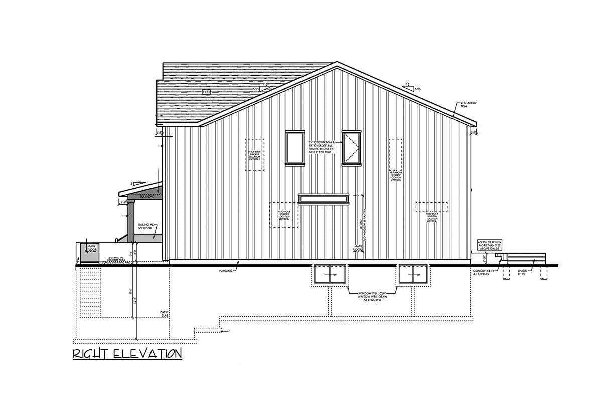 Plan 81723AB: Multi-Generational Modern Farmhouse with Lower-level Apartment - 3130 Sq Ft - Image #5 - Contemporary, Farmhouse, Modern Farmhouse, New American, Transitional