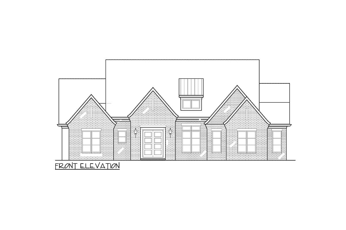 Plan 12103JL: Modern Farmhouse Plan Under 2500 Square Feet With Optional Bonus Room - Image #8 - French Country, Modern Farmhouse, New American, Traditional, Transitional