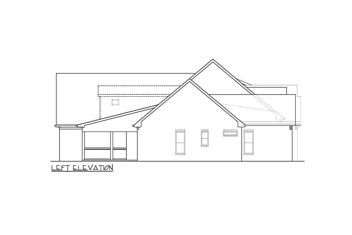 Plan 12103JL: Modern Farmhouse Plan Under 2500 Square Feet With Optional Bonus Room - Image #9 - French Country, Modern Farmhouse, New American, Traditional, Transitional