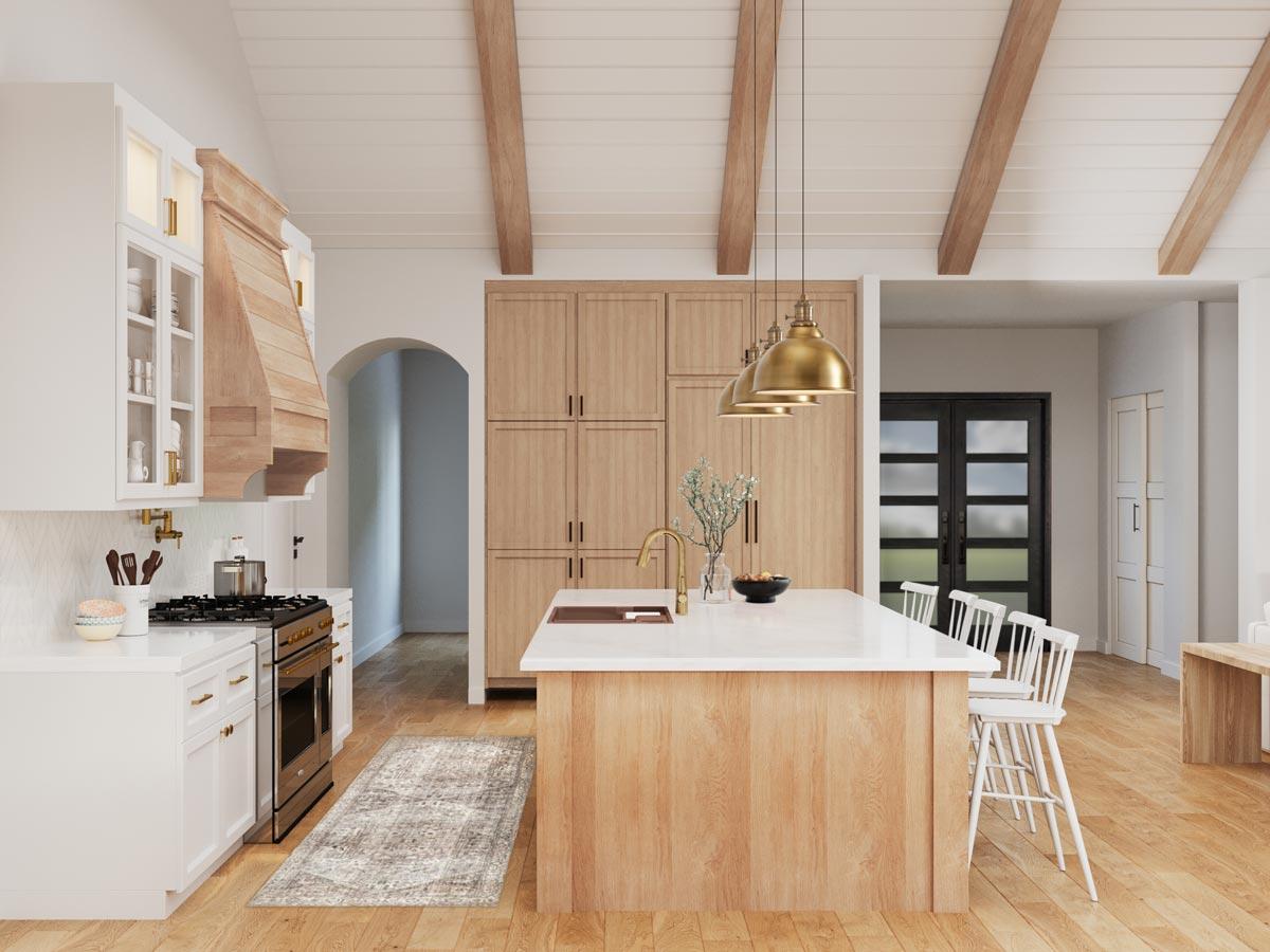 Plan 12103JL: Modern Farmhouse Plan Under 2500 Square Feet With Optional Bonus Room - Image #7 - French Country, Modern Farmhouse, New American, Traditional, Transitional