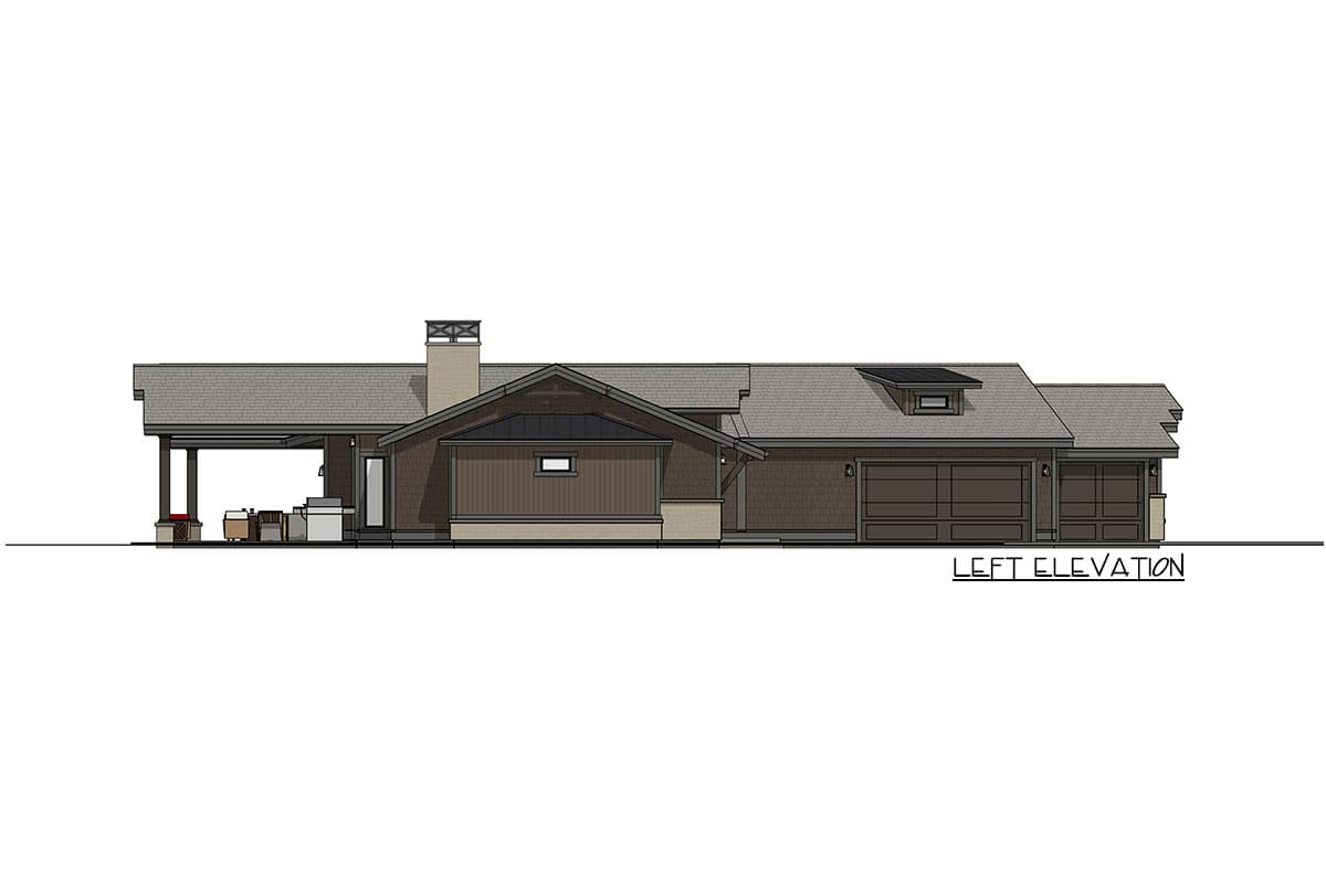 Plan 64530SC: Rugged 3-Bed House Plan Under 2600 Square Feet - Image #23 - Craftsman, Mountain, Prairie, Rustic