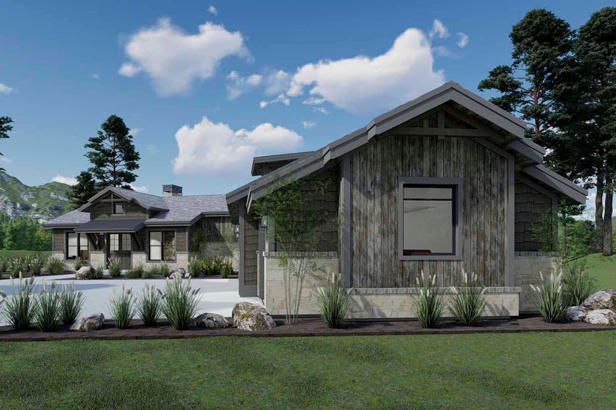 Plan 64530SC: Rugged 3-Bed House Plan Under 2600 Square Feet - Image #10 - Craftsman, Mountain, Prairie, Rustic
