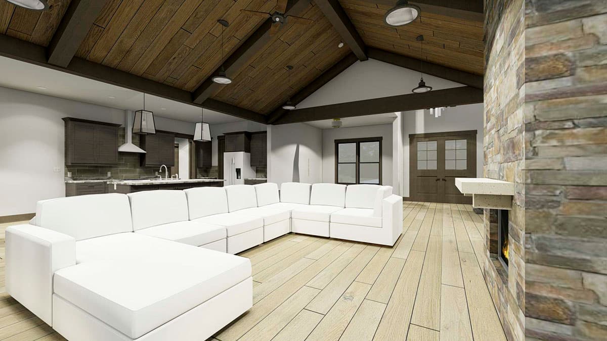 Plan 64530SC: Rugged 3-Bed House Plan Under 2600 Square Feet - Image #15 - Craftsman, Mountain, Prairie, Rustic