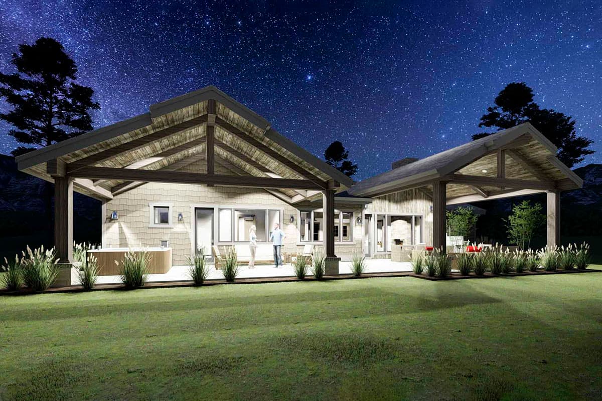 Plan 64530SC: Rugged 3-Bed House Plan Under 2600 Square Feet - Image #13 - Craftsman, Mountain, Prairie, Rustic