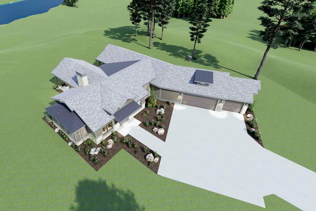 Plan 64530SC: Rugged 3-Bed House Plan Under 2600 Square Feet - Image #21 - Craftsman, Mountain, Prairie, Rustic