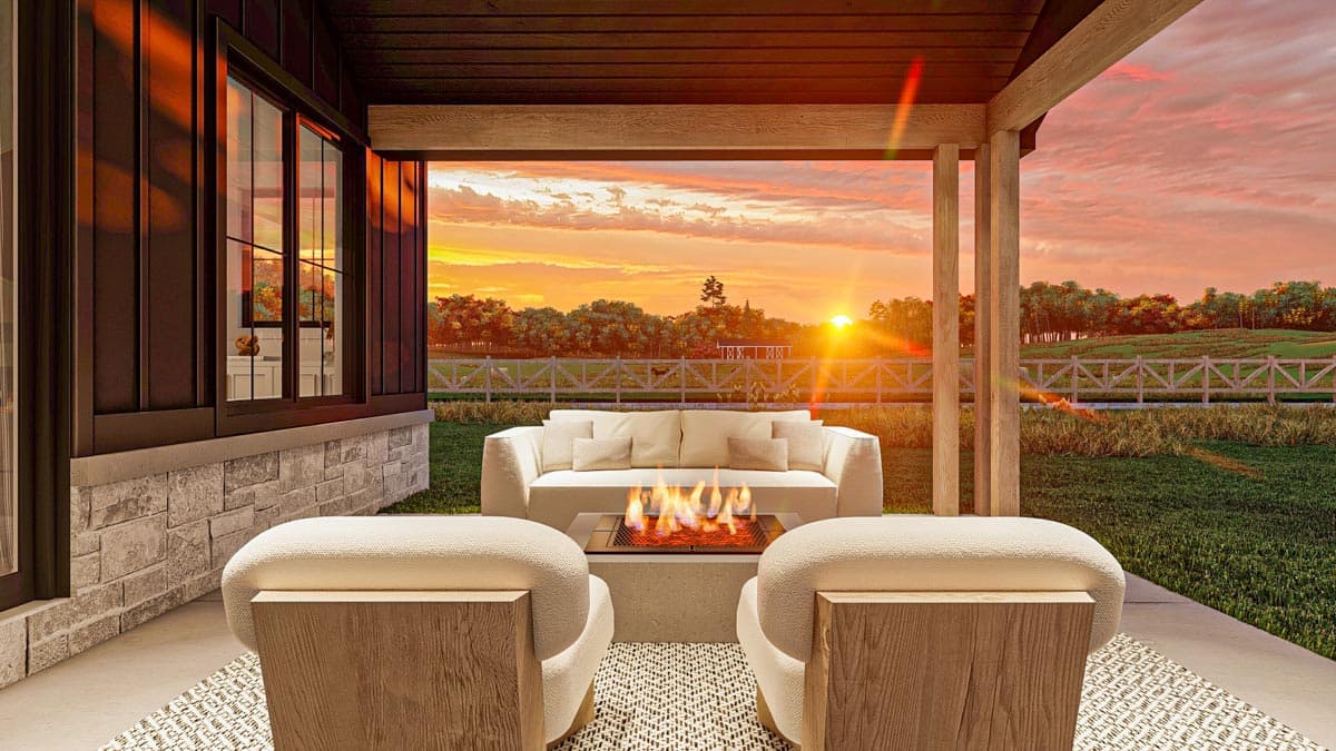 Plan 623137DJ: 1500 Sq Ft Barndominium-Style House Plan with 2-Beds and an Oversized Garage - Image #17 - Barndominium, Country, Craftsman, Ranch, Southern