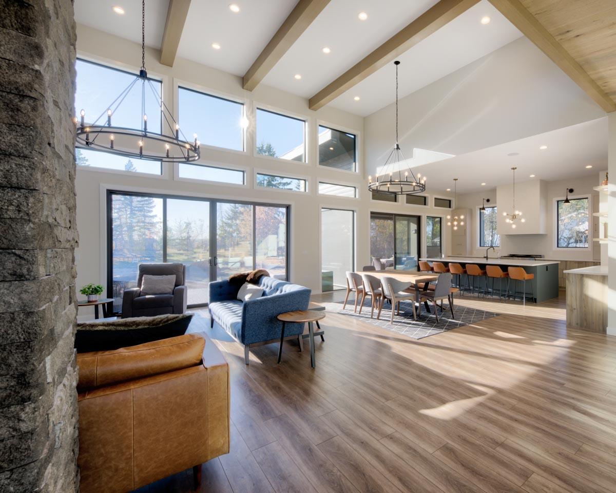 Plan 81730AB: 2800 Sq Ft Mid-Century Modern House Plan with Vaulted Ceilings and 3 Outdoor Spaces - Image #5 - Mid Century Modern, Modern, Mountain, Northwest, Prairie