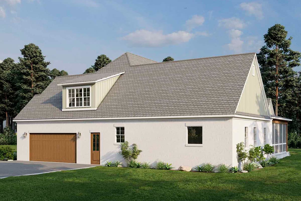 Plan 70788MK: Country House Plan with 4-Beds and an Optionally Finished Bonus - 2638 Sq Ft - Image #12 - Country, Craftsman, New American