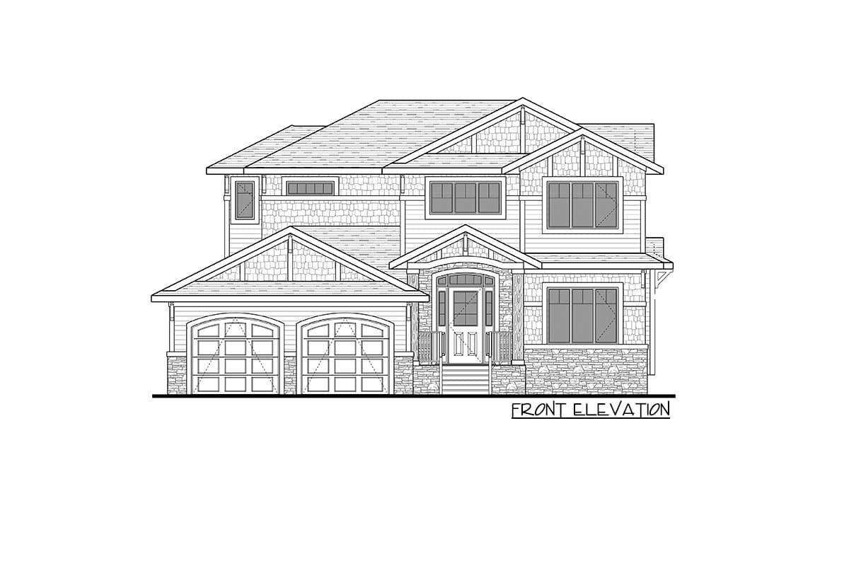 Plan 81732AB: 2900 Square Foot 3-Bed Craftsman Home Plan with Lower Level Expansion - Image #12 - Craftsman, New American, Northwest, Shingle