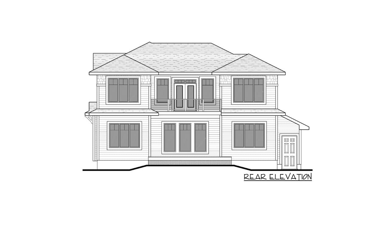 Plan 81732AB: 2900 Square Foot 3-Bed Craftsman Home Plan with Lower Level Expansion - Image #13 - Craftsman, New American, Northwest, Shingle