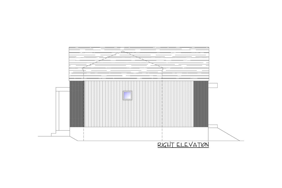 Plan 90344PD: 1215 Sq Ft Transitional Modern House Plan with 2 Beds - Image #6 - Contemporary, European, Modern, Scandinavian