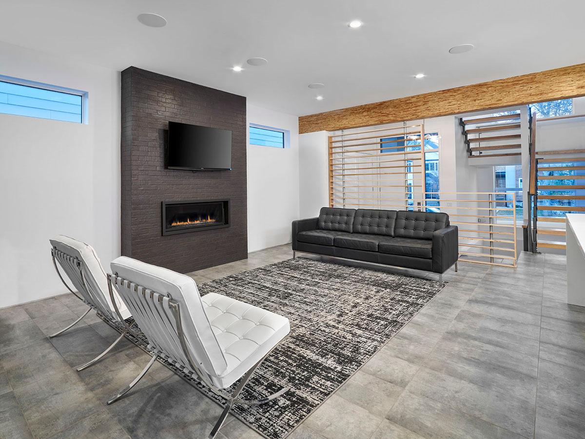 Plan 81733AB: Modern Home Plan with Third Floor Wet Bar and Deck and Lower Level Home Theater - Image #7