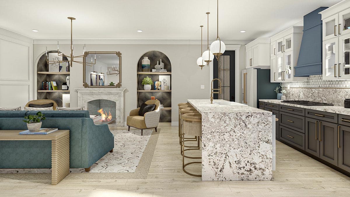 Plan 623138DJ: Modern European-Style Carriage House Plan with 3-Beds Upstairs - Image #14 - Carriage, Cottage, European, Transitional