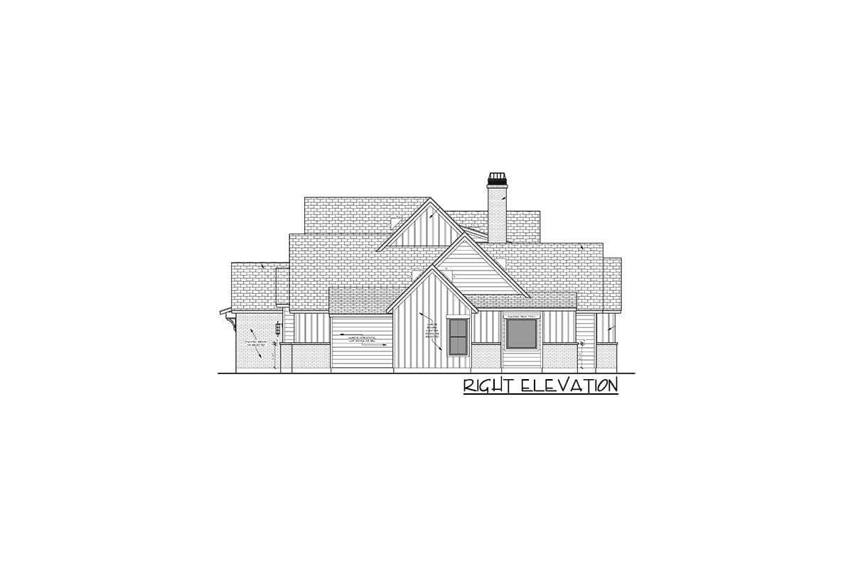 Plan 915052CHP: 4 Bed Modern Farmhouse with Home Office Under 3400 Sq Ft - Image #14 - Country, Craftsman, Modern Farmhouse, New American, Ranch, Traditional