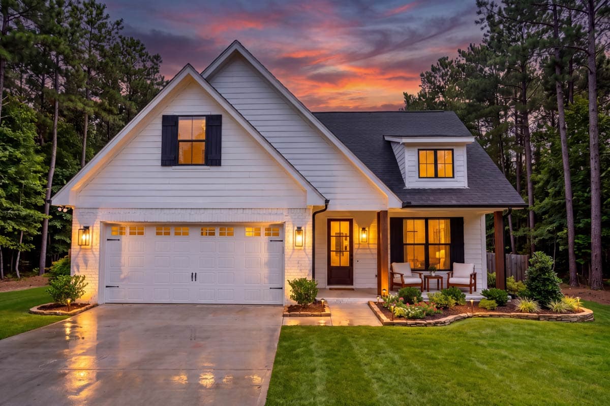 Plan 51924HZ: Flexible Country Farmhouse with Main Level Master and 3-Beds Up - Image #3 - Cape Cod, Cottage, Country, Craftsman, Traditional