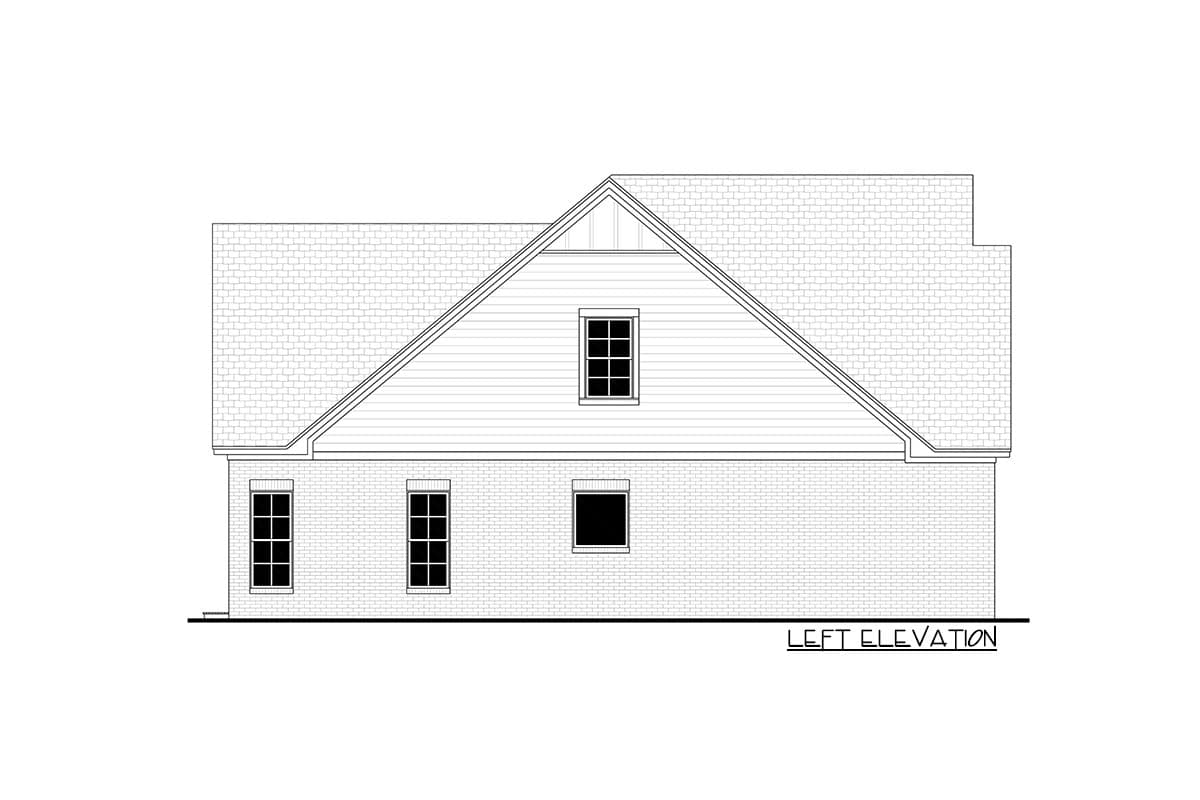 Plan 51924HZ: Flexible Country Farmhouse with Main Level Master and 3-Beds Up - Image #30 - Cape Cod, Cottage, Country, Craftsman, Traditional
