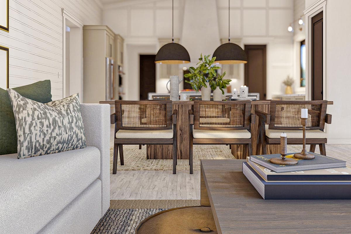 Plan 623142DJ: 2-Bed Barndominium-Style House Plan with Covered Patio and 3-Car Garage - 1575 Sq Ft - Image #16 - Barndominium, Country, Mid Century Modern, Modern, New American