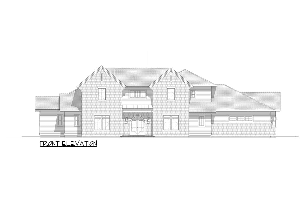 Plan 64532SC: 4-Bed Transitional Home Plan Under 4,000 Square Feet - Image #21 - Acadian, Louisiana-Style, Southern, Traditional, Transitional