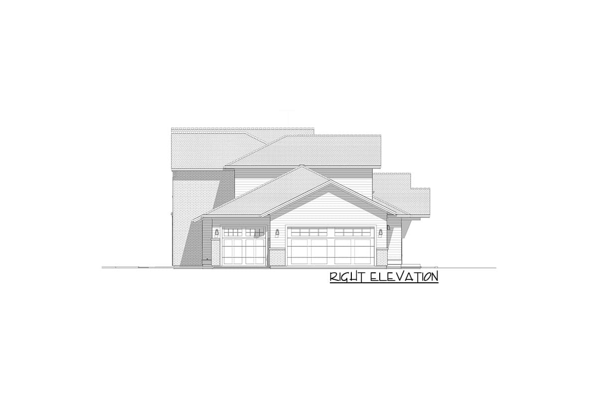 Plan 64532SC: 4-Bed Transitional Home Plan Under 4,000 Square Feet - Image #24 - Acadian, Louisiana-Style, Southern, Traditional, Transitional