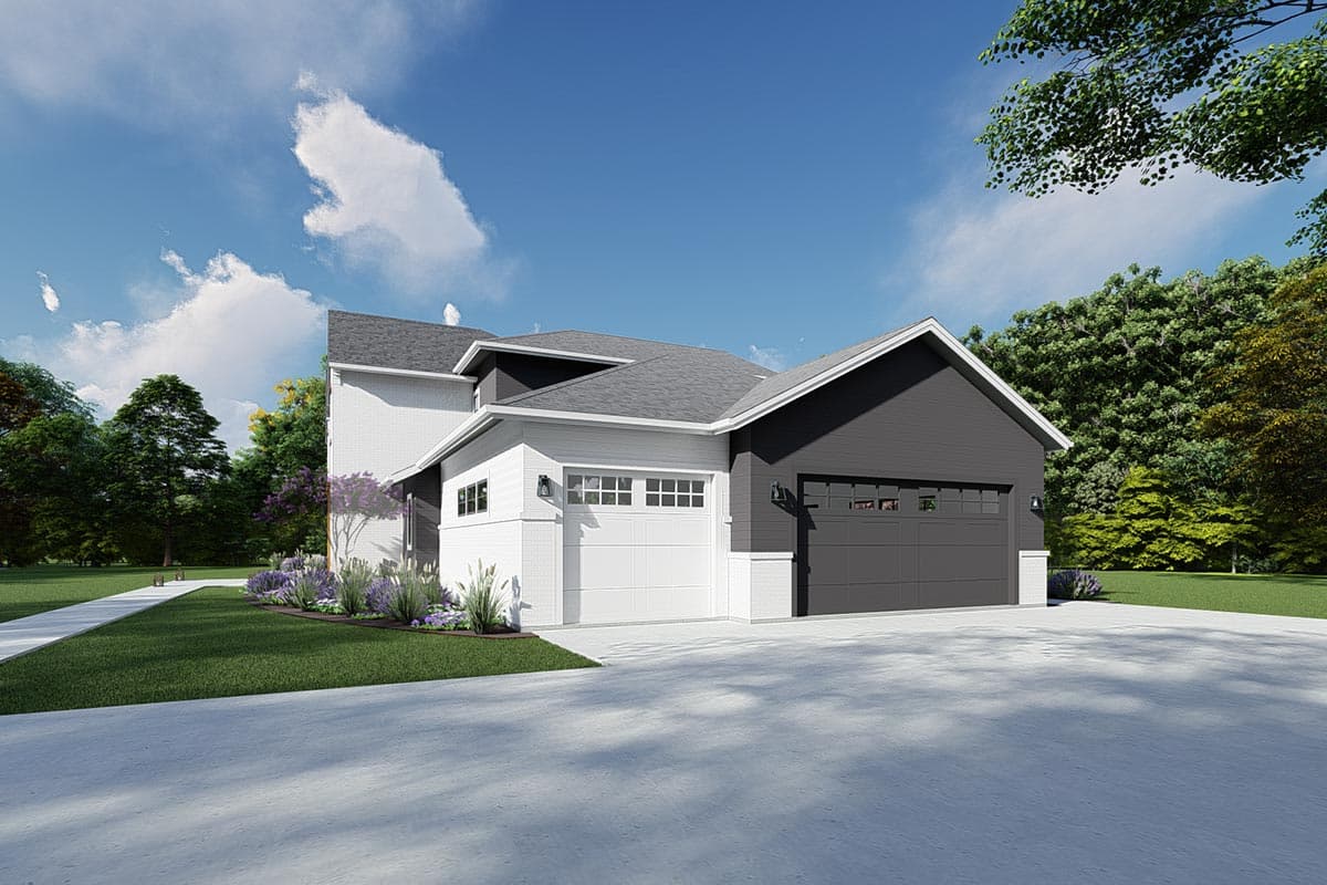 Plan 64532SC: 4-Bed Transitional Home Plan Under 4,000 Square Feet - Image #7 - Acadian, Louisiana-Style, Southern, Traditional, Transitional