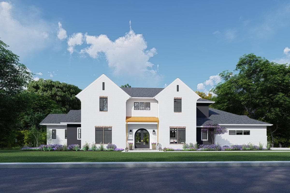 Plan 64532SC: 4-Bed Transitional Home Plan Under 4,000 Square Feet - Image #10 - Acadian, Louisiana-Style, Southern, Traditional, Transitional